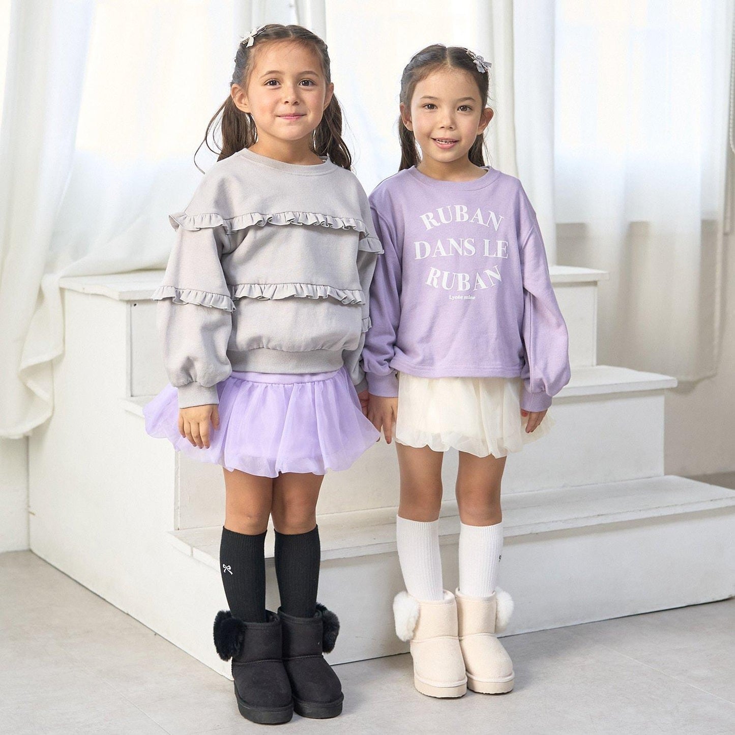 【防起球加絨】側褶標誌衛衣