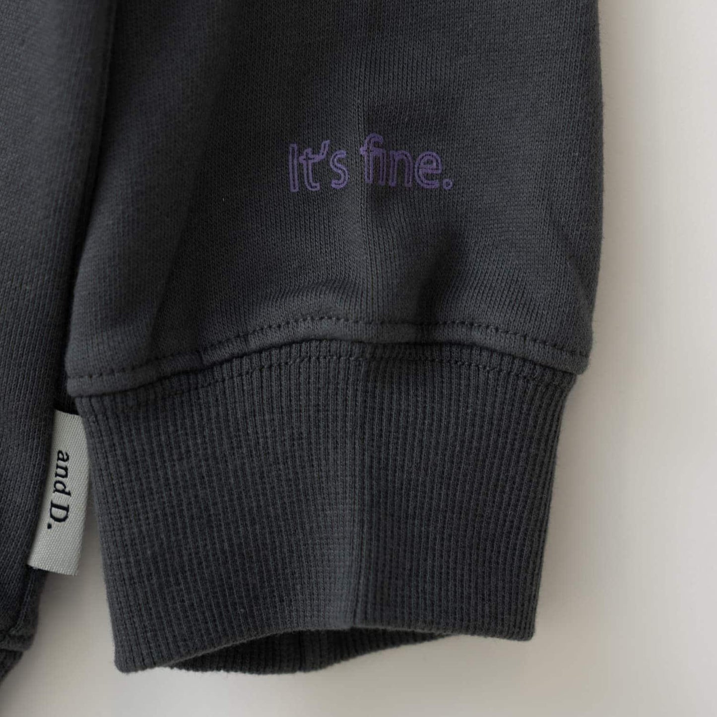 【365D.】衛衣插肩袖寬鬆套頭衫/運動上衣