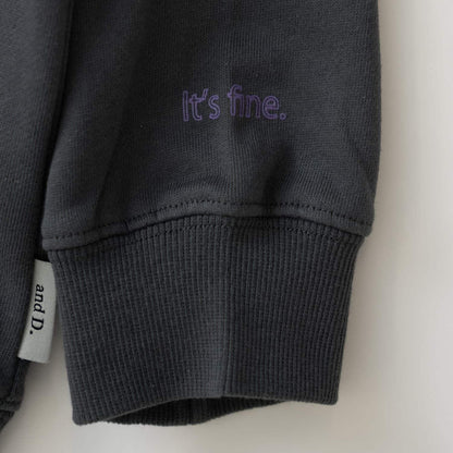 【365D.】衛衣插肩袖寬鬆套頭衫/運動上衣