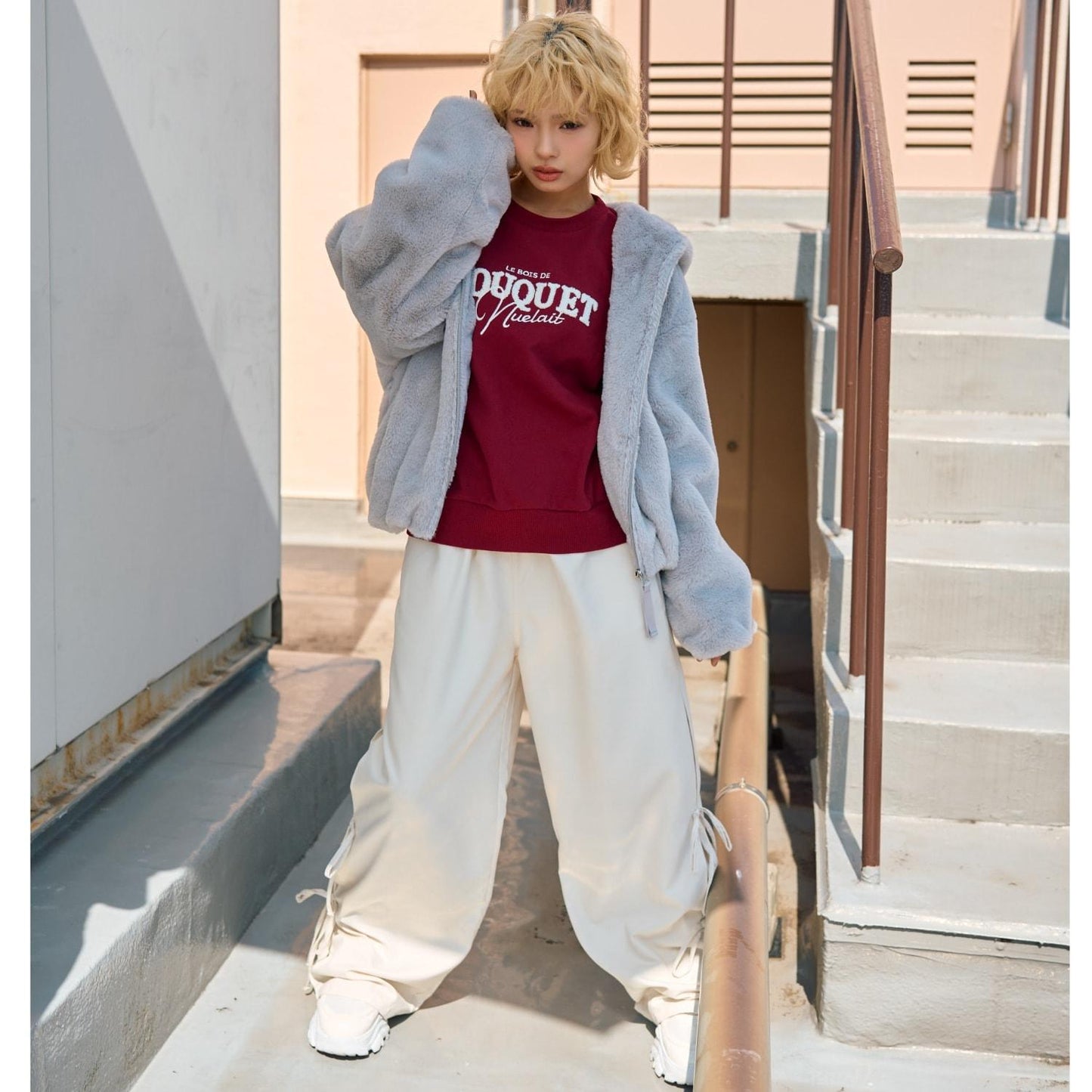 【吸水速幹】開叉蝴蝶結褲