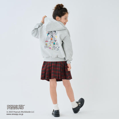 【130cm可選】【《PEANUTS》】半拉鍊衛衣