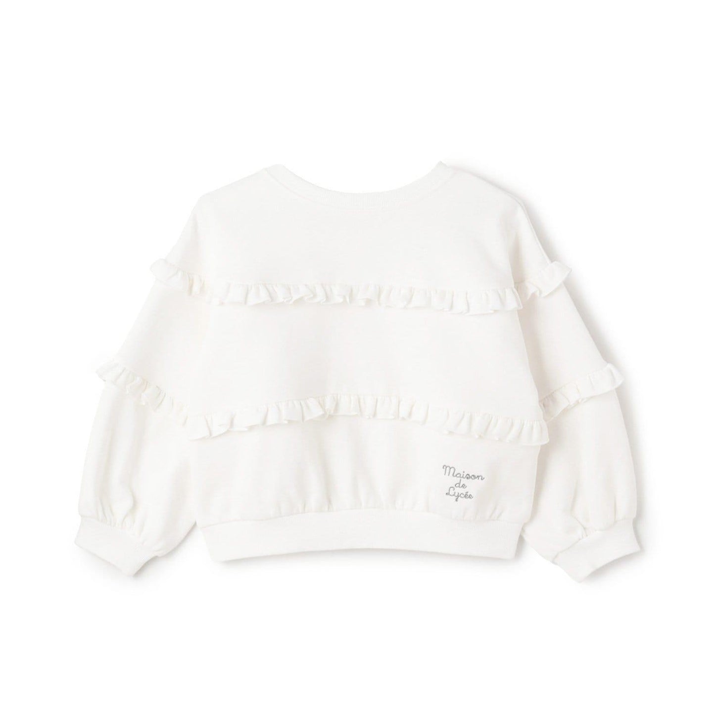 【防起球加絨內裡】【正反兩穿】荷葉邊衛衣