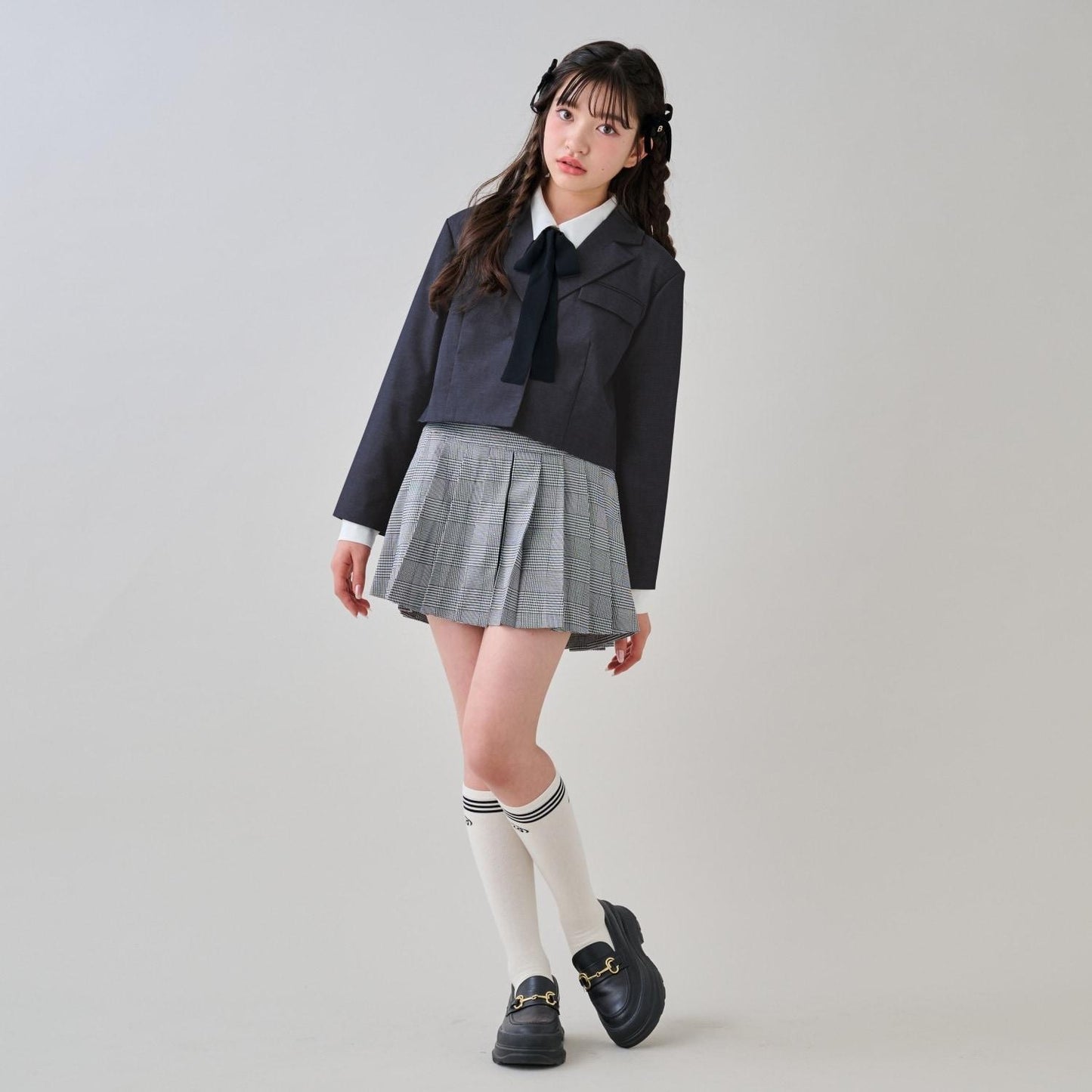 【畢業服】層疊設計裙褲