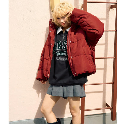 【LTXC】【100%純棉】加絨半拉鍊衛衣