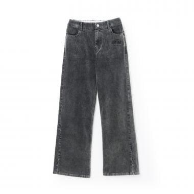 水洗色燈芯絨長褲