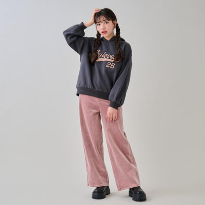 水洗色燈芯絨長褲