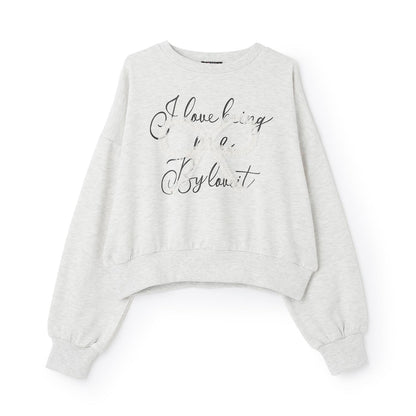 網紗蝴蝶結套頭衫