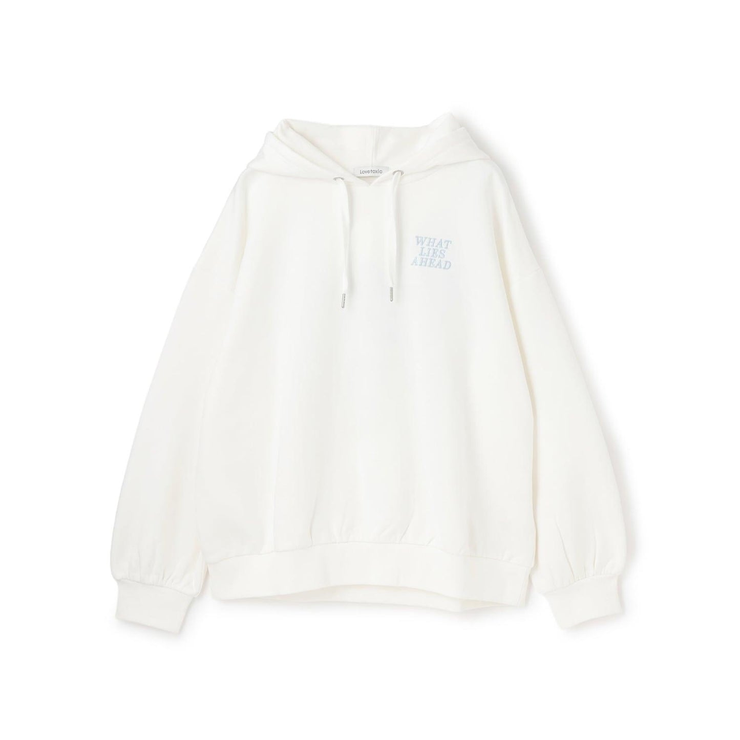 【純棉100%】加絨寬鬆印花連帽衛衣