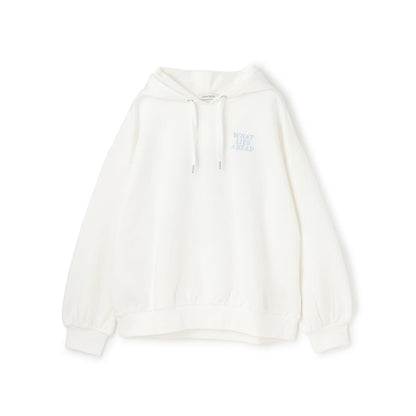 【純棉100%】加絨寬鬆印花連帽衛衣