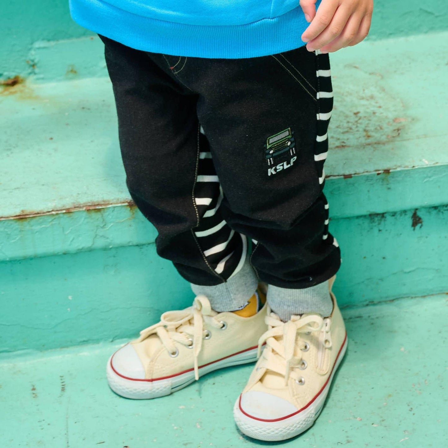 越野車前後切換下襬羅紋褲