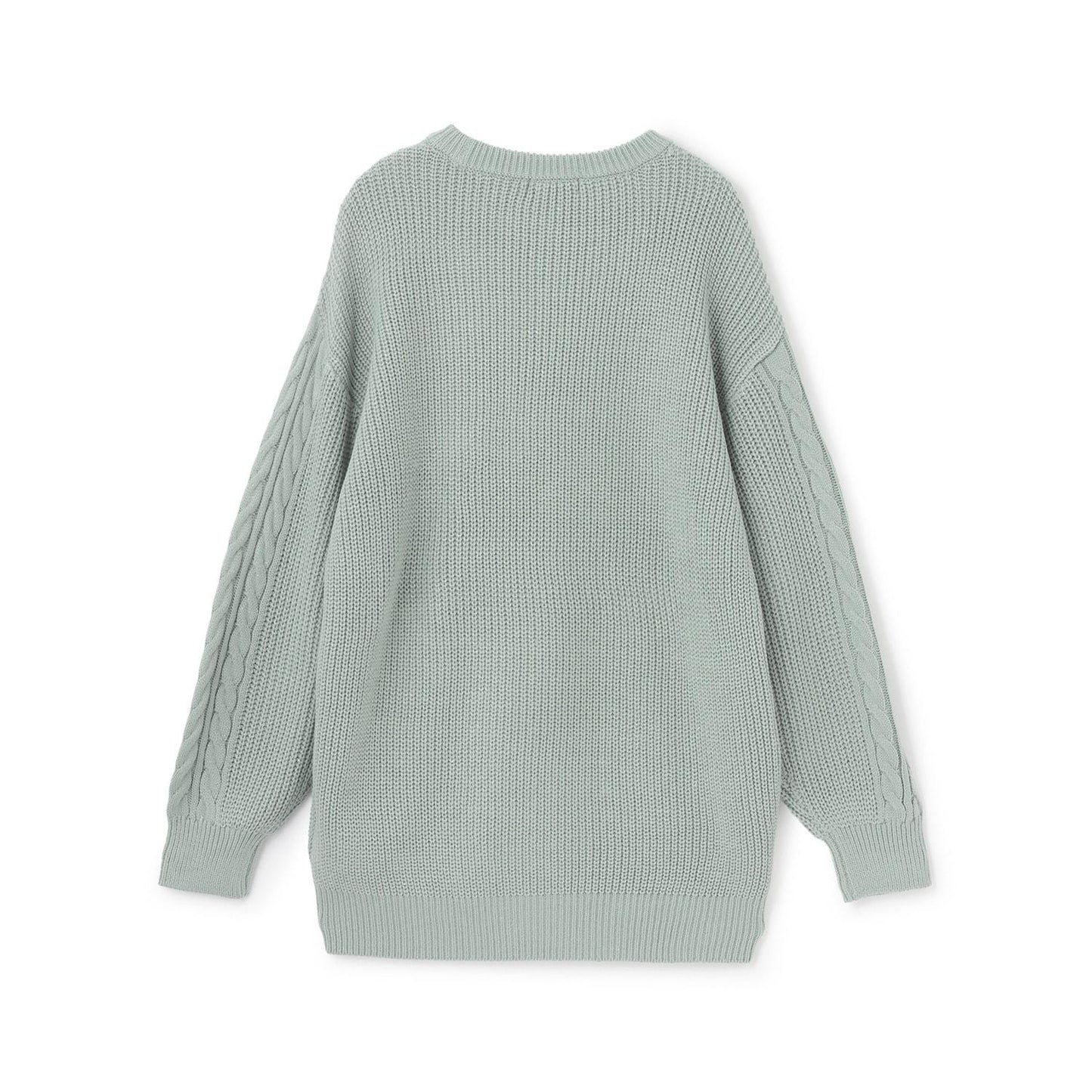 亮片針織寬鬆連衣裙