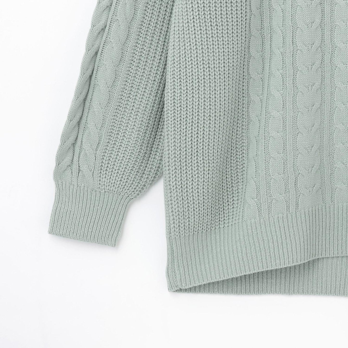 亮片針織寬鬆連衣裙