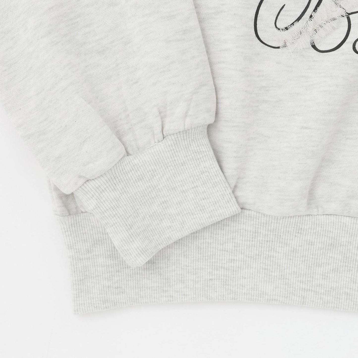 網紗蝴蝶結套頭衫