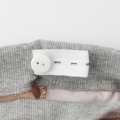 【蓄光】深海魚褲腳翻邊長款直筒褲