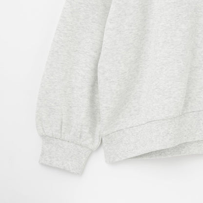 【純棉100%】加絨寬鬆印花連帽衛衣