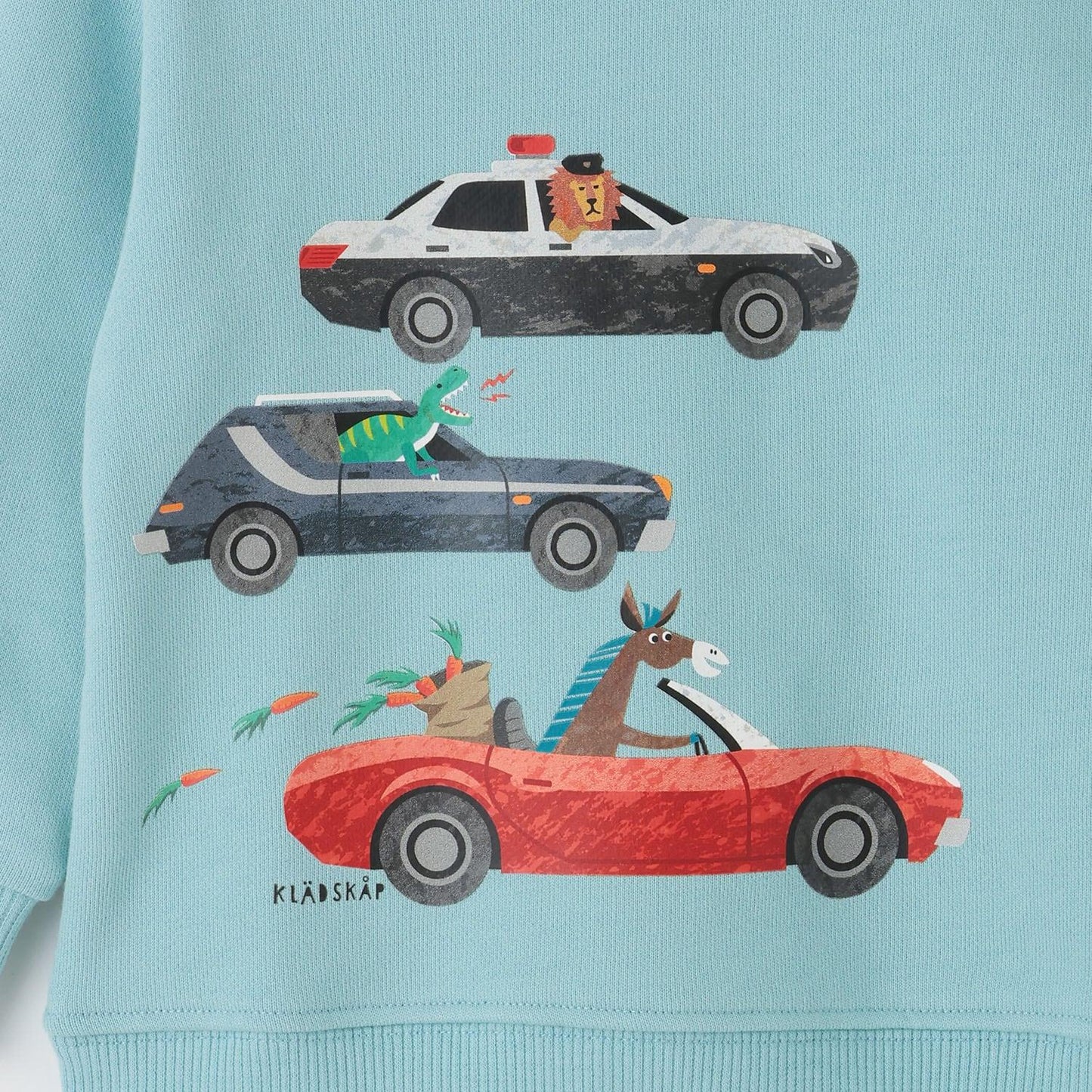 動物與恐龍與汽車衛衣