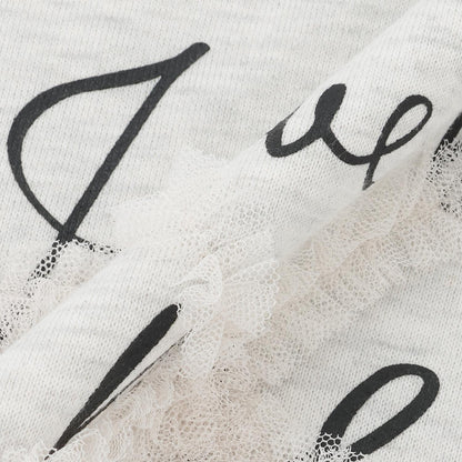 網紗蝴蝶結套頭衫