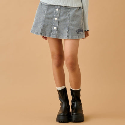 前扣半身裙褲
