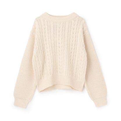 【GOODPRICE】麻花針織套頭衫