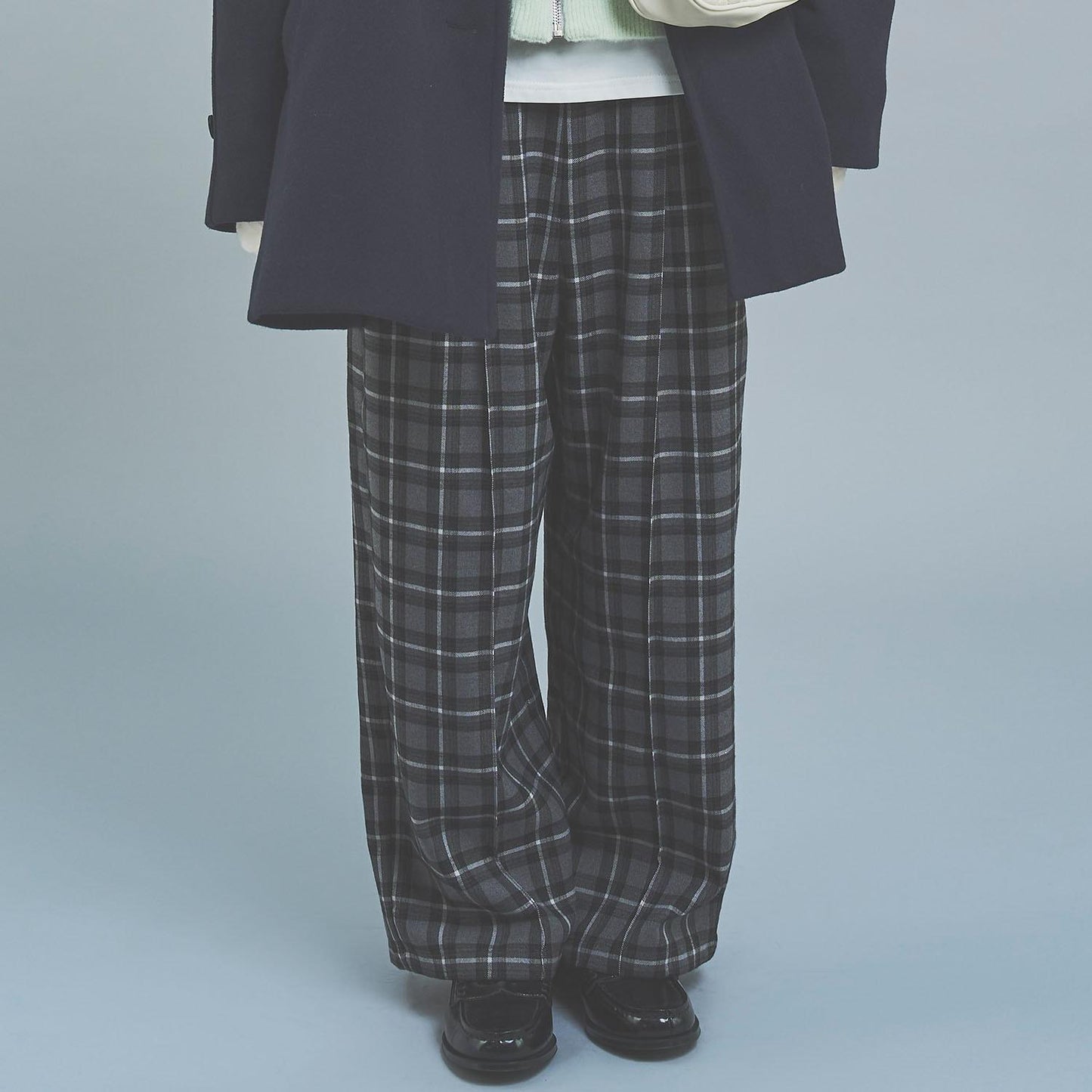 【130cm可選】帶揹帶寬腿褲