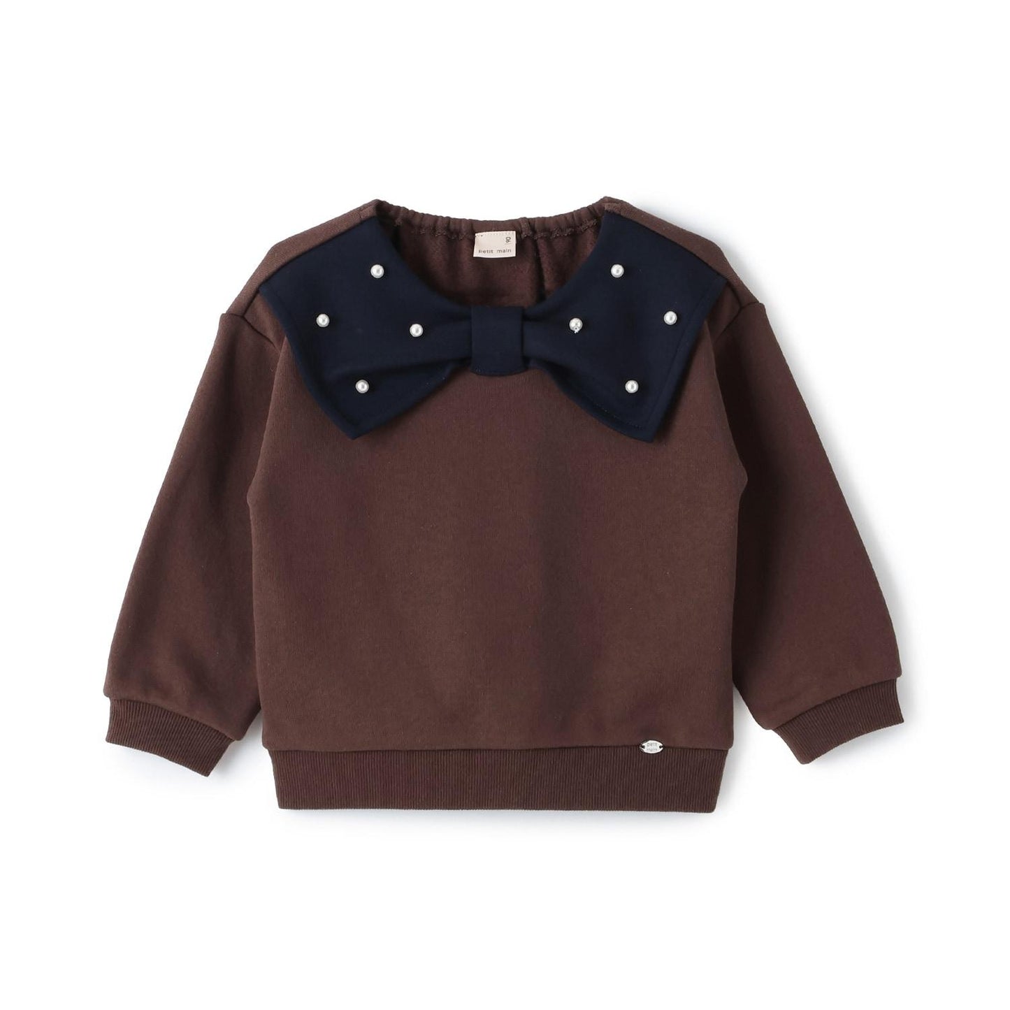 【加絨/連結】蝴蝶結領衛衣