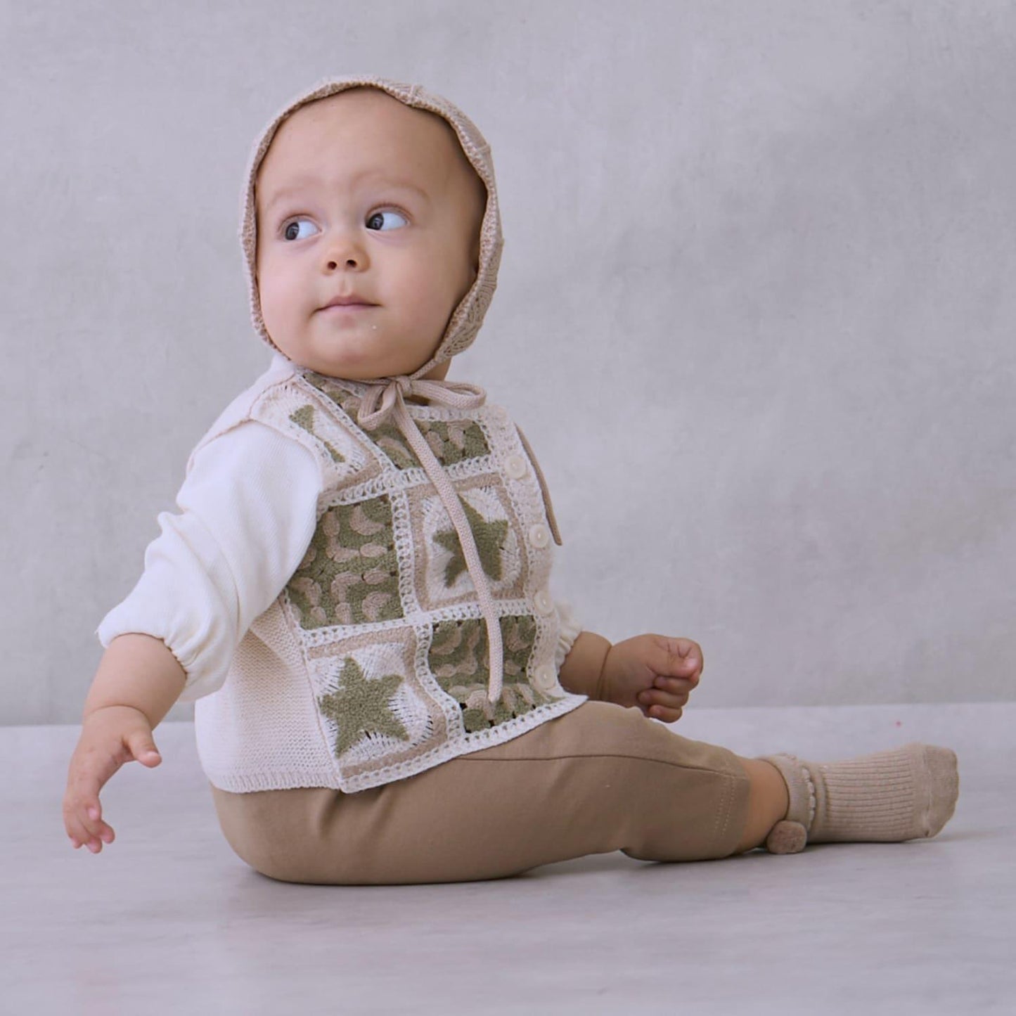 附鉤針背心連體衣