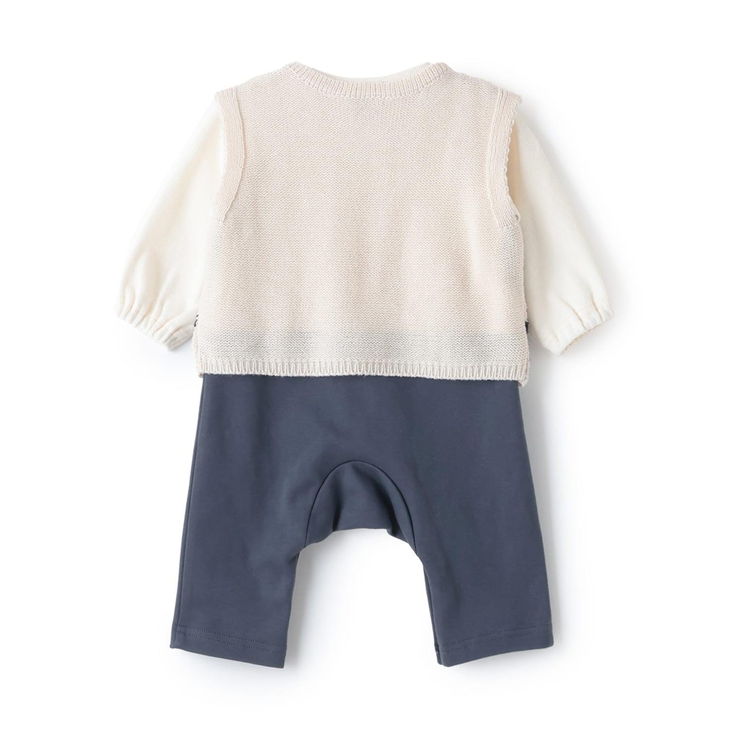 附鉤針背心連體衣