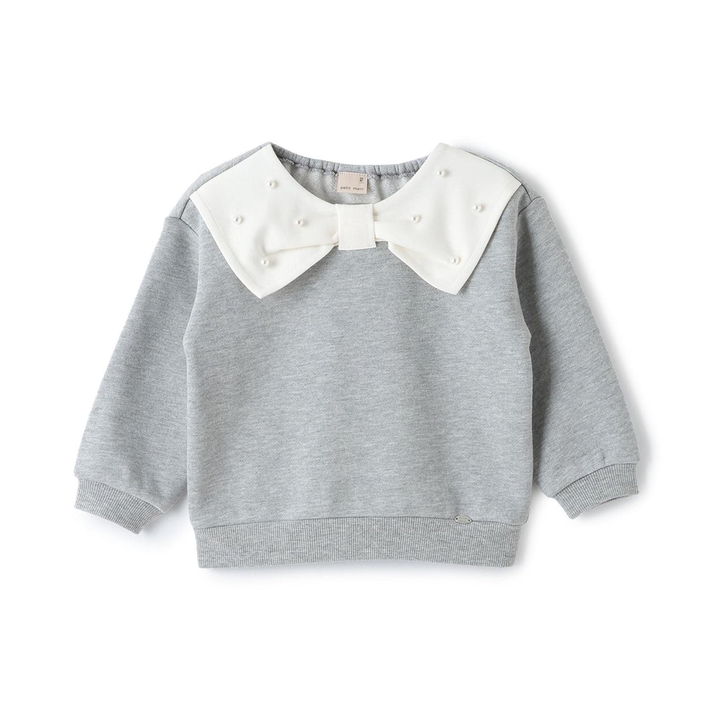 【加絨/連結】蝴蝶結領衛衣