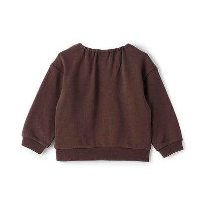 【加絨/連結】蝴蝶結領衛衣