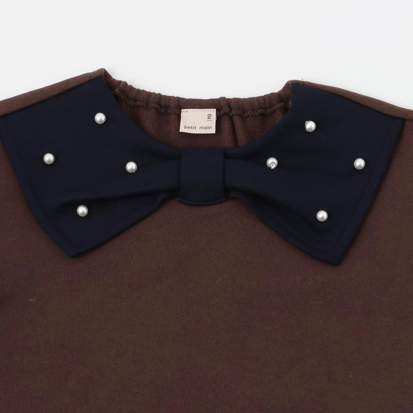 【加絨/連結】蝴蝶結領衛衣