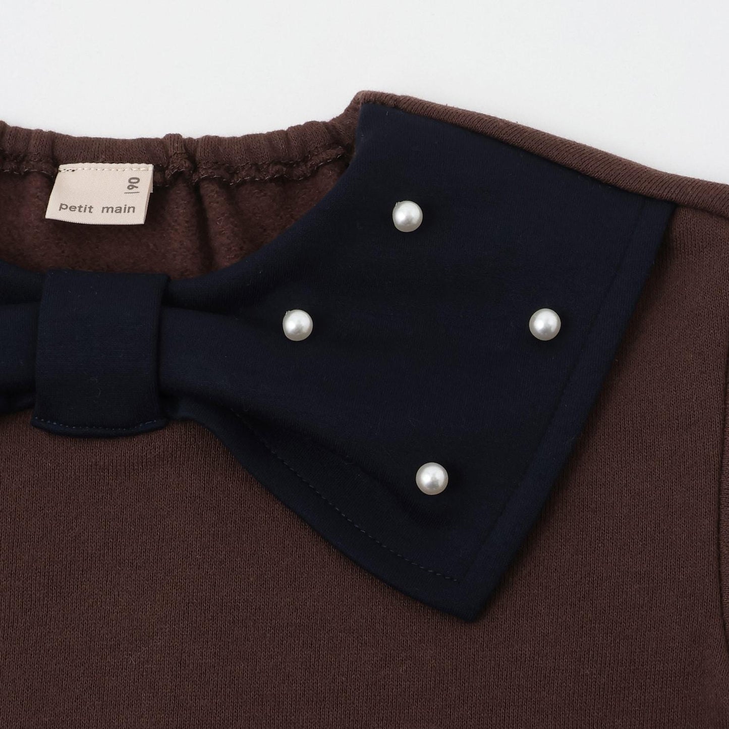 【加絨/連結】蝴蝶結領衛衣