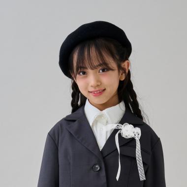 【畢業服】蕾絲蝴蝶結胸花