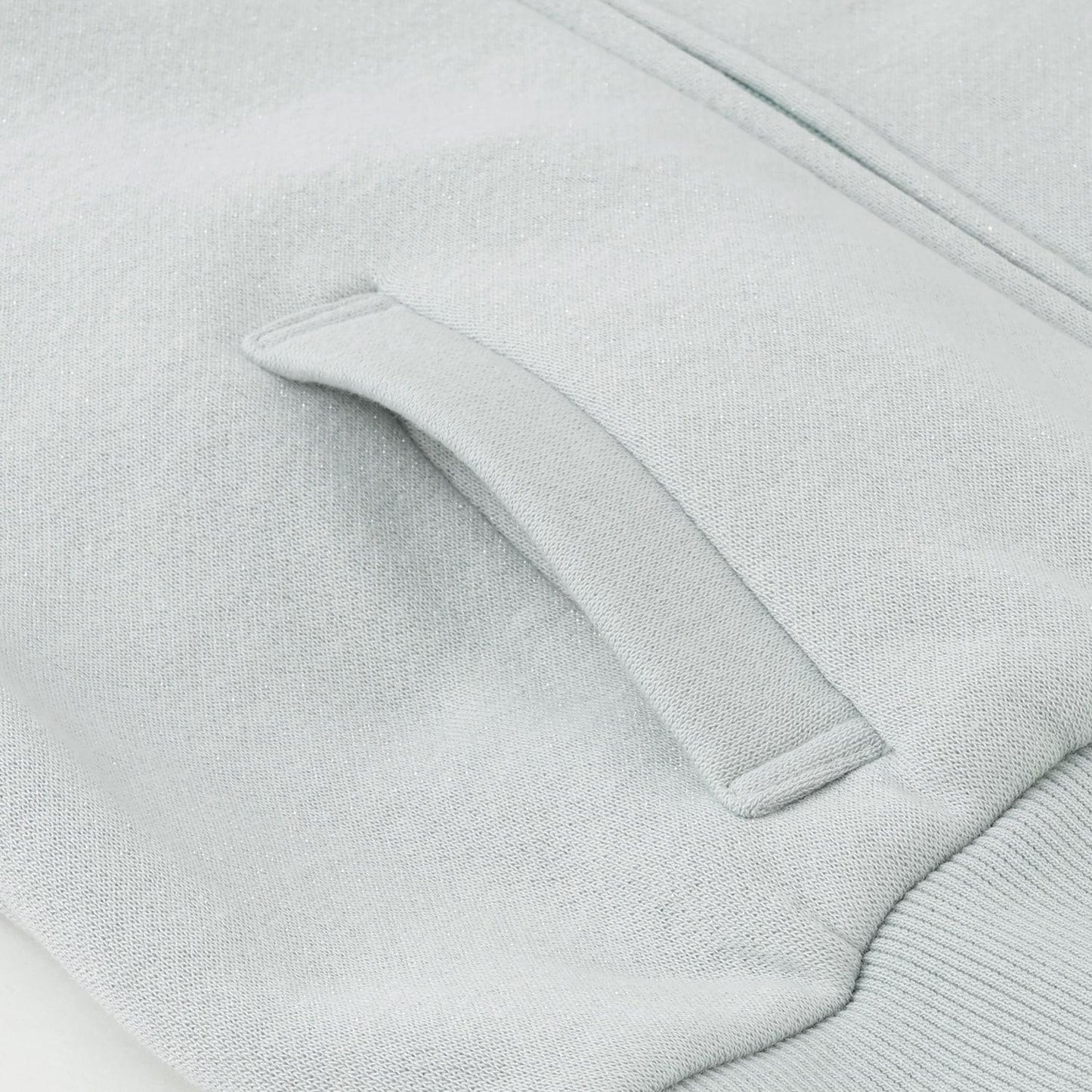 亮片衛衣內襯仿皮草連帽拉鍊外套