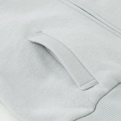 亮片衛衣內襯仿皮草連帽拉鍊外套