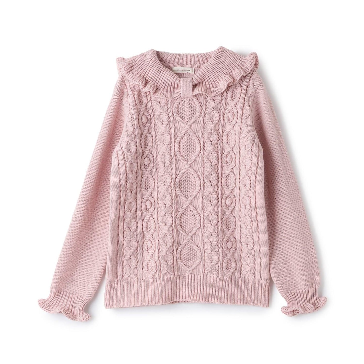 GIRL'S麻花針織毛衣