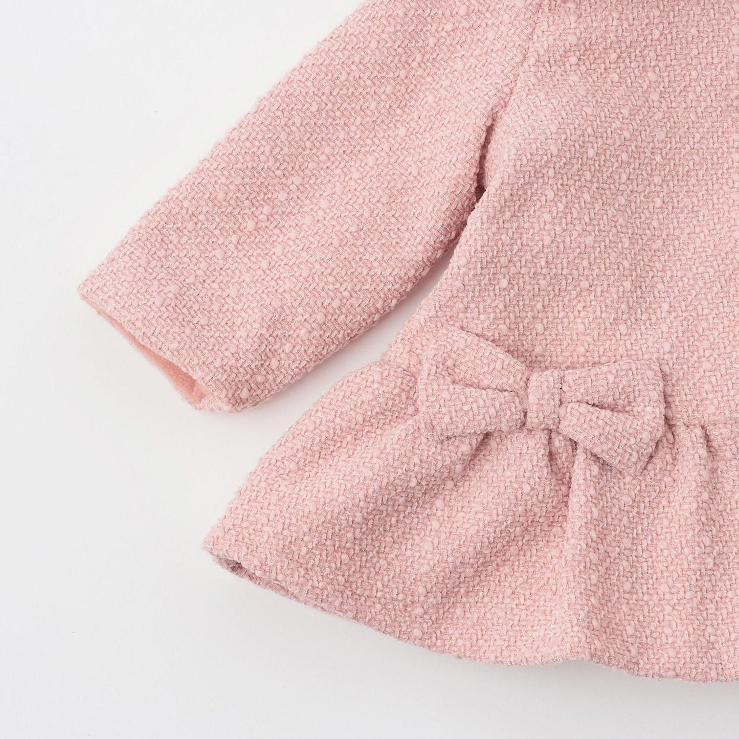 Liberty鈕釦荷葉邊大衣