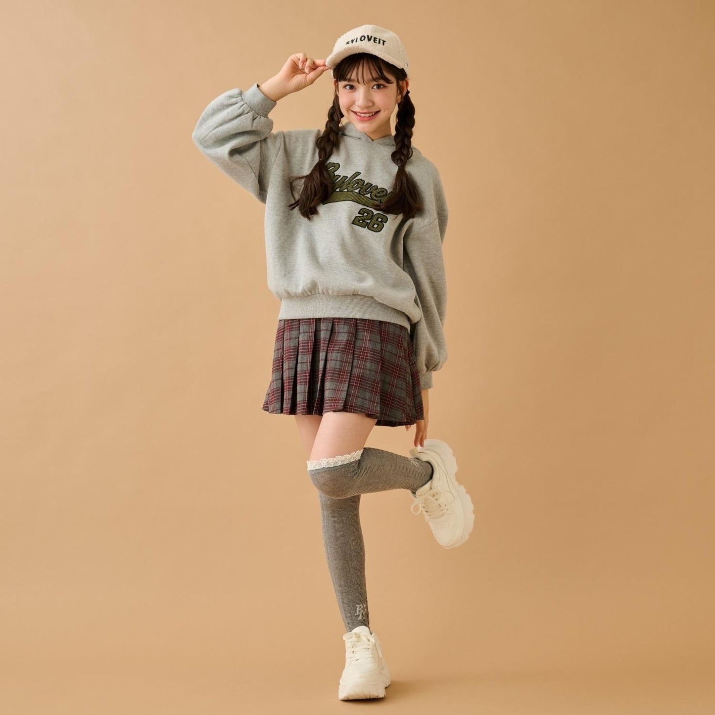 貼布繡連帽衛衣