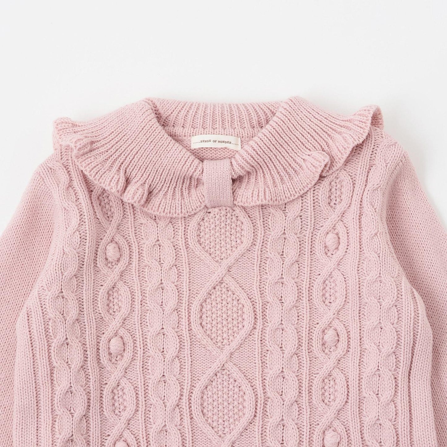 GIRL'S麻花針織毛衣