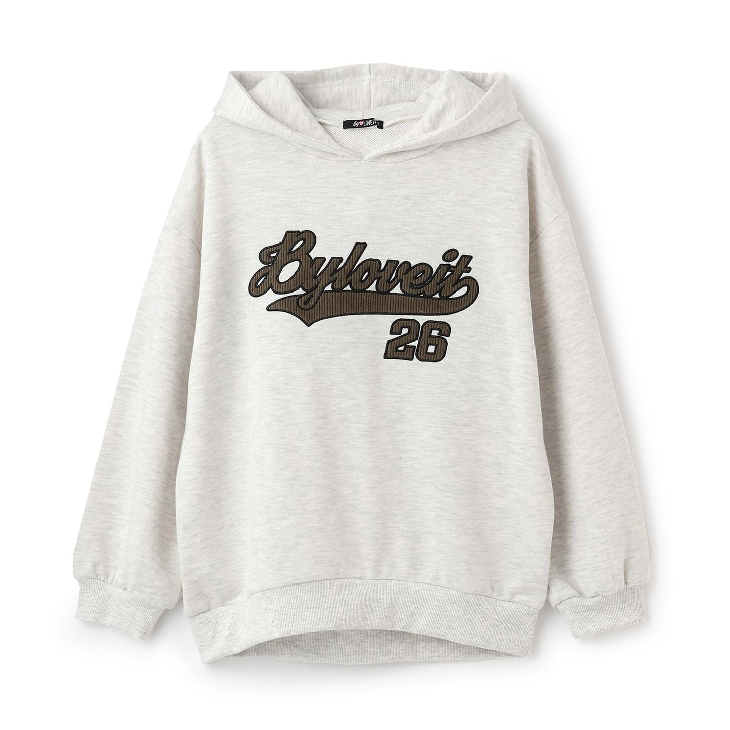 貼布繡連帽衛衣