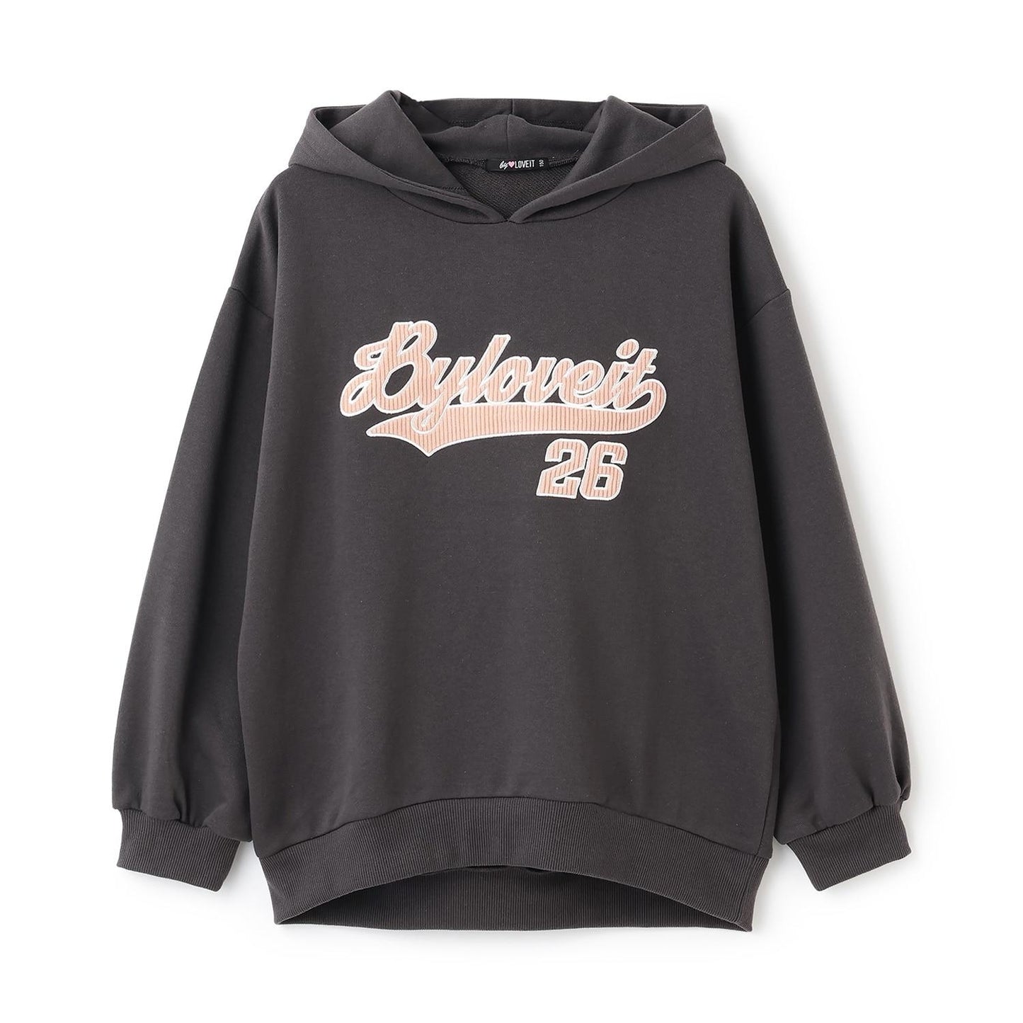 貼布繡連帽衛衣