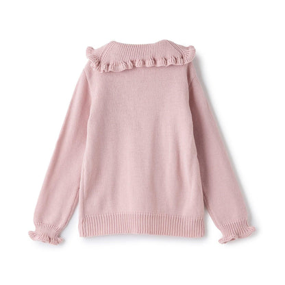 GIRL'S麻花針織毛衣