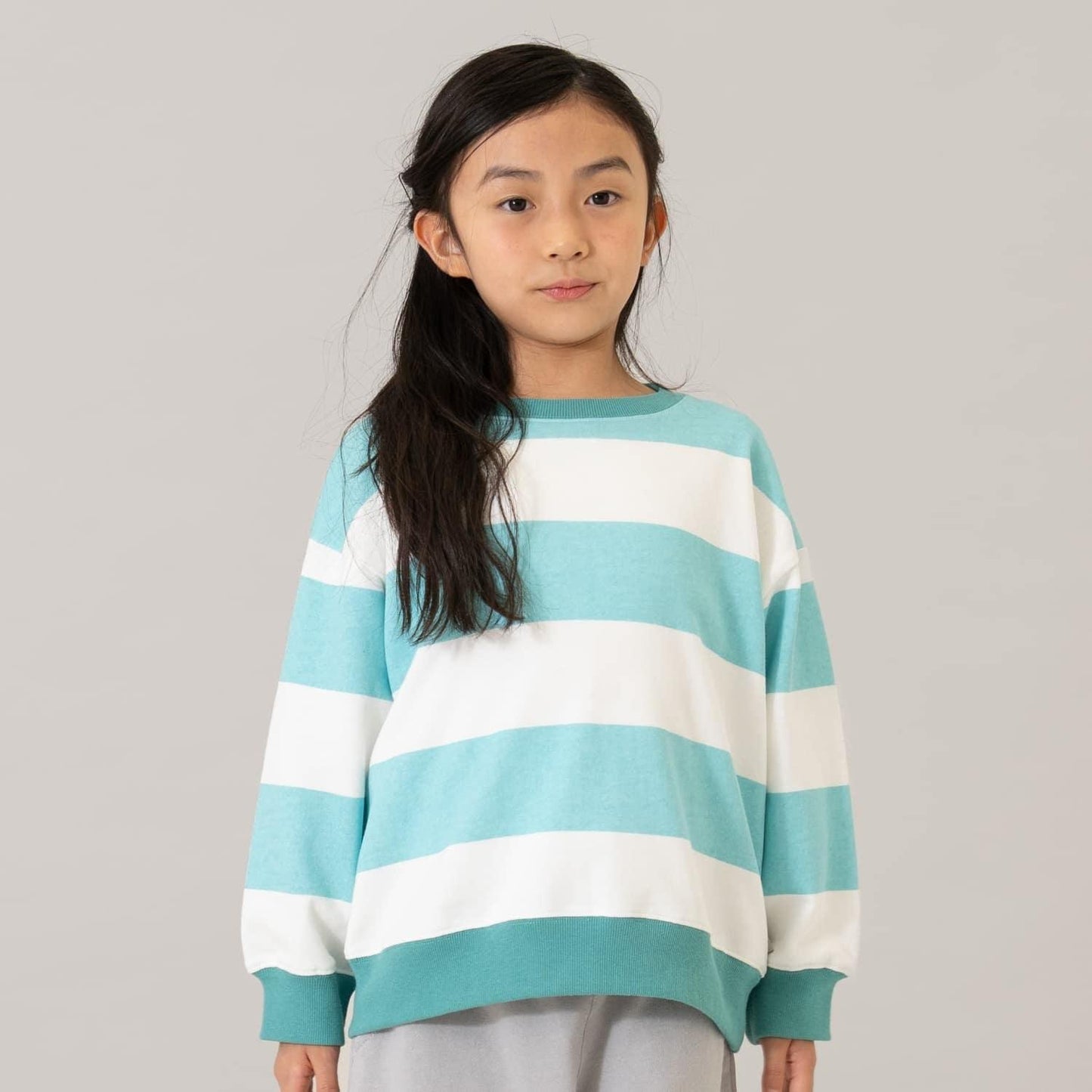 滿版圖案混合衛衣/運動衫