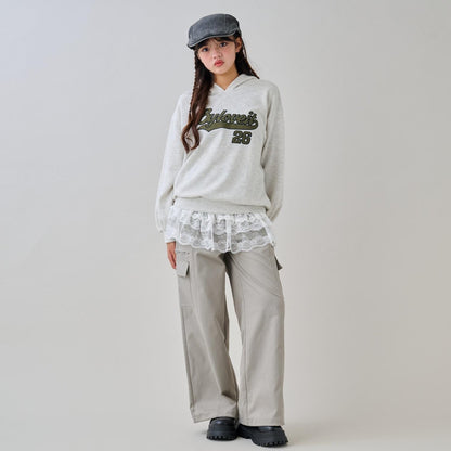 貼布繡連帽衛衣