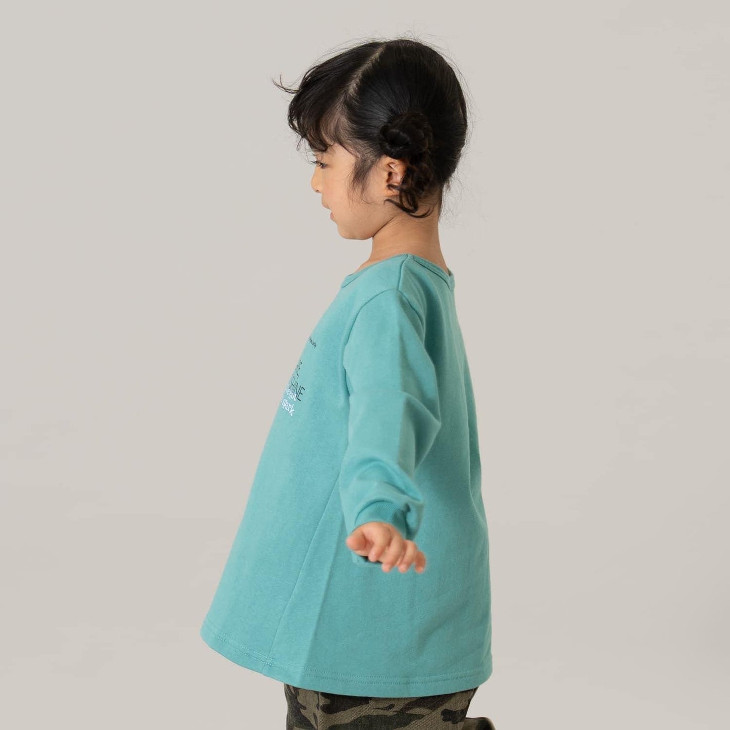 印花A字型套頭衛衣