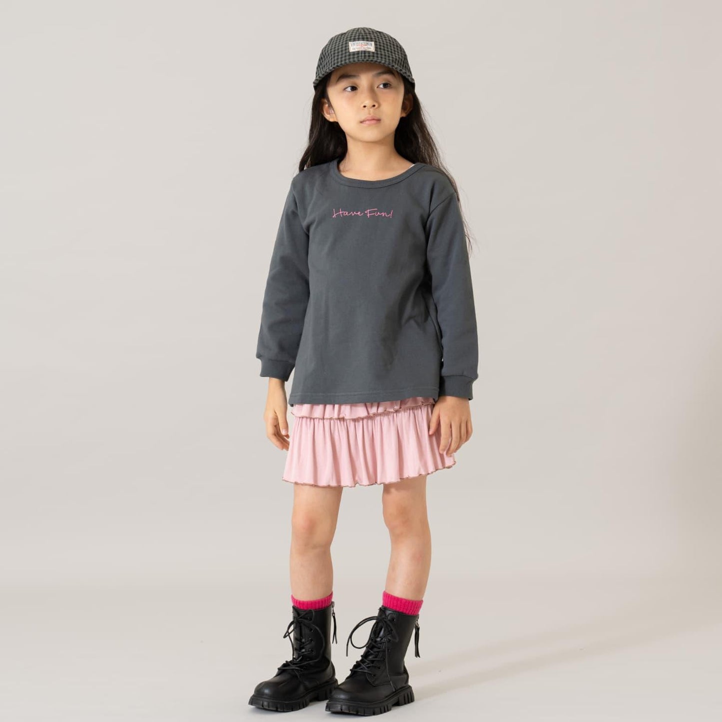 印花A字型套頭衛衣