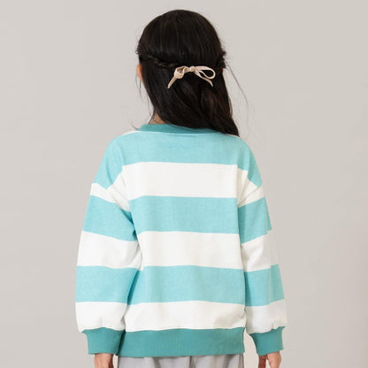 滿版圖案混合衛衣/運動衫