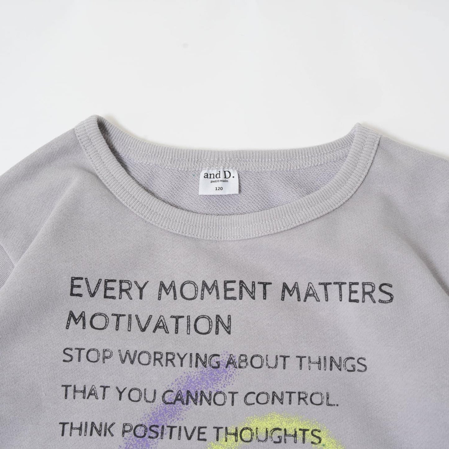 印花A字型套頭衛衣