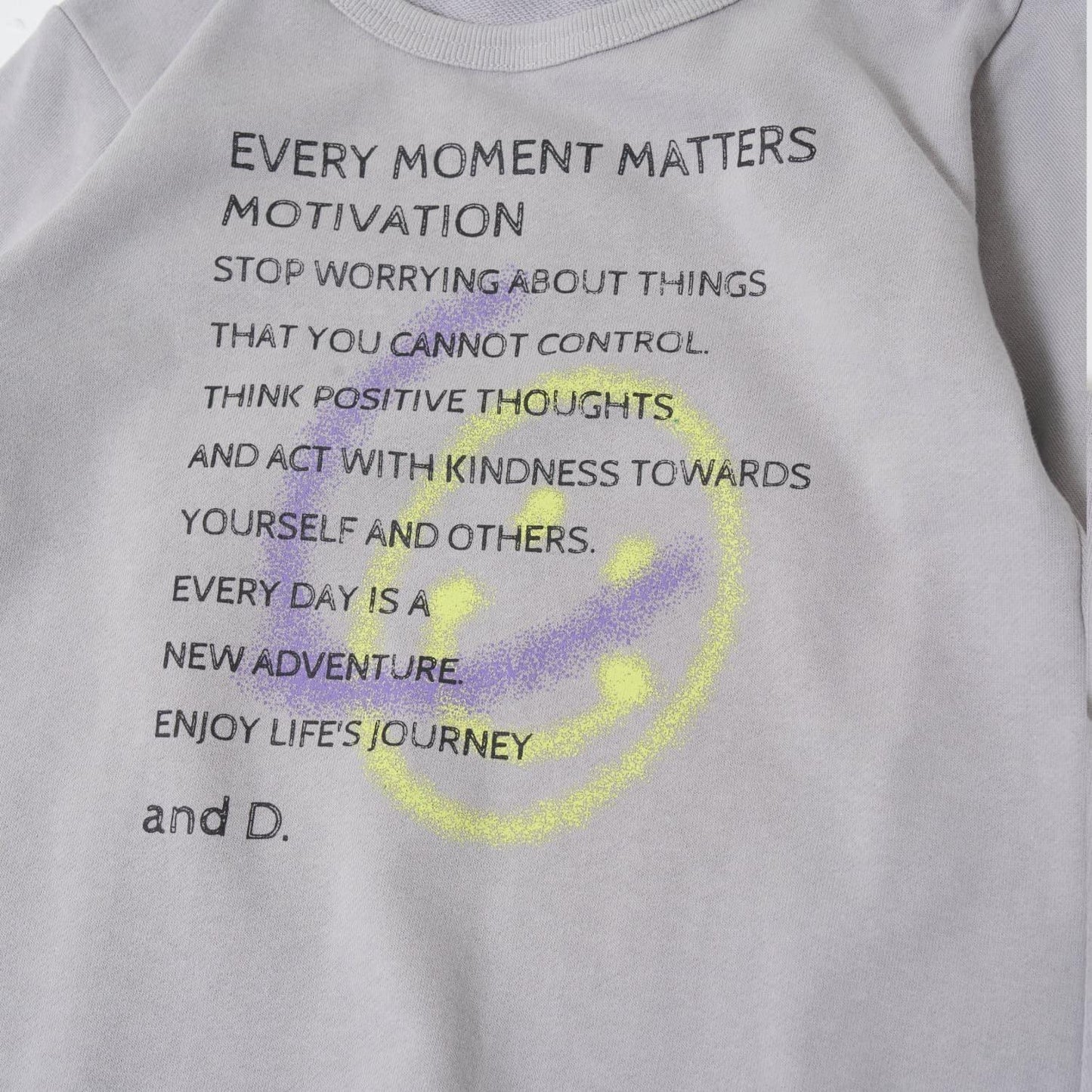 印花A字型套頭衛衣