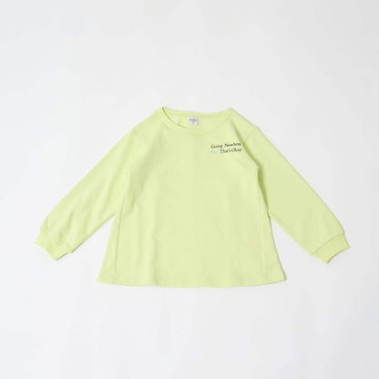 印花A字型套頭衛衣