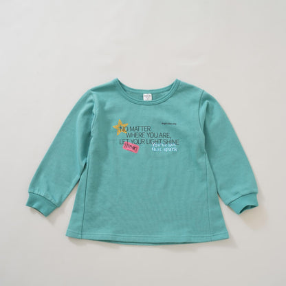 印花A字型套頭衛衣